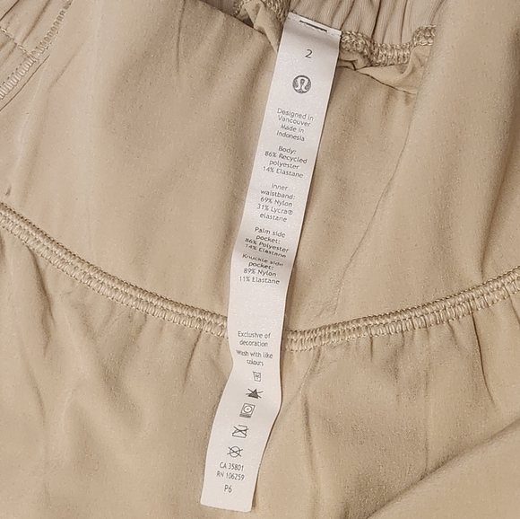 LULULEMON Sun Setter High Rise Jogger color: trench, sz 2 - Picture 12 of 13